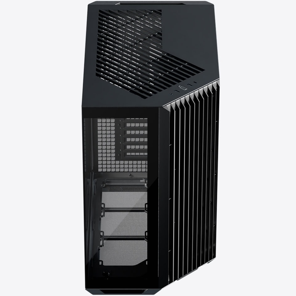 ابنكس V1 كيس بي سي بحجرتين مزدوجتين بحجم ATX Mid Tower