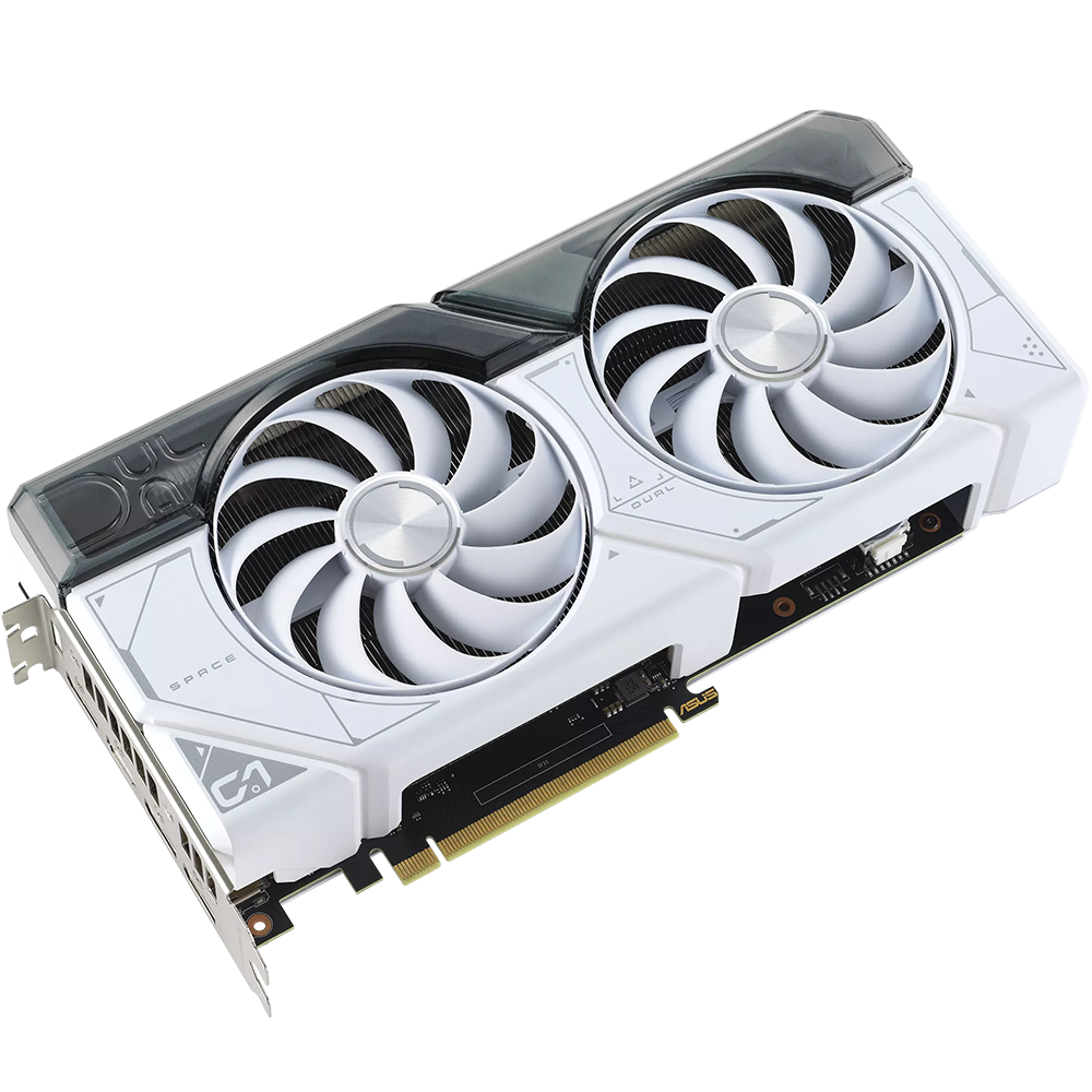 ASUS Dual GeForce RTX 4070 White OC Edition 12GB GDDR6X Graphics