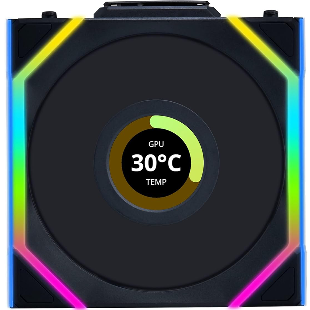 Lian Li SL Wireless LCD 120 3個セット Lian-Li UNI FAN SL Wireless LCD 120 Triple Pack - AliExpress