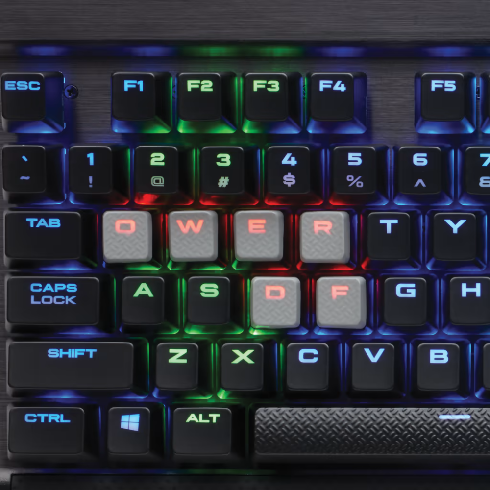 Corsair K65 RGB RAPIDFIRE Mechanical Gaming Keyboard CHERRY MX Speed