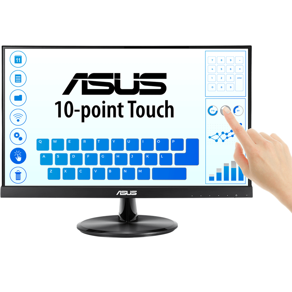 ASUS VT229H Touch Monitor 22 inch, Full-HD, IPS, Touch, Frameless