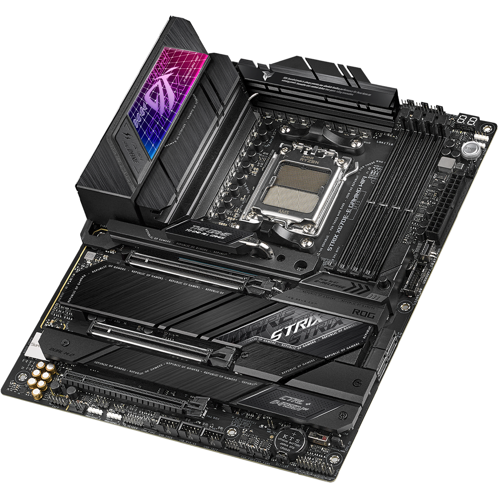اسوس ROG STRIX X670E-E GAMING WIFI اللوحة الام بمقبس AM5 لمعالجات AMD