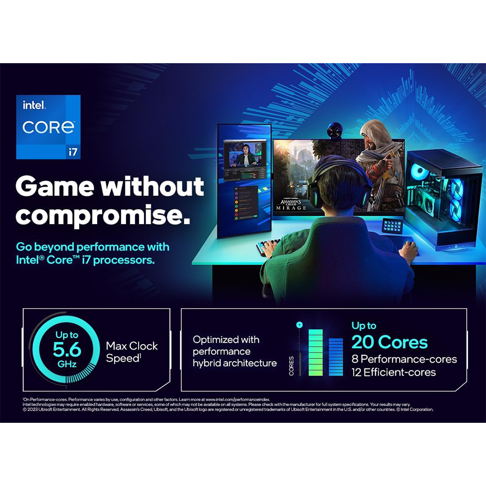 Intel Core i7-14700KF Desktop Processor up to 5.6Hz - Tech