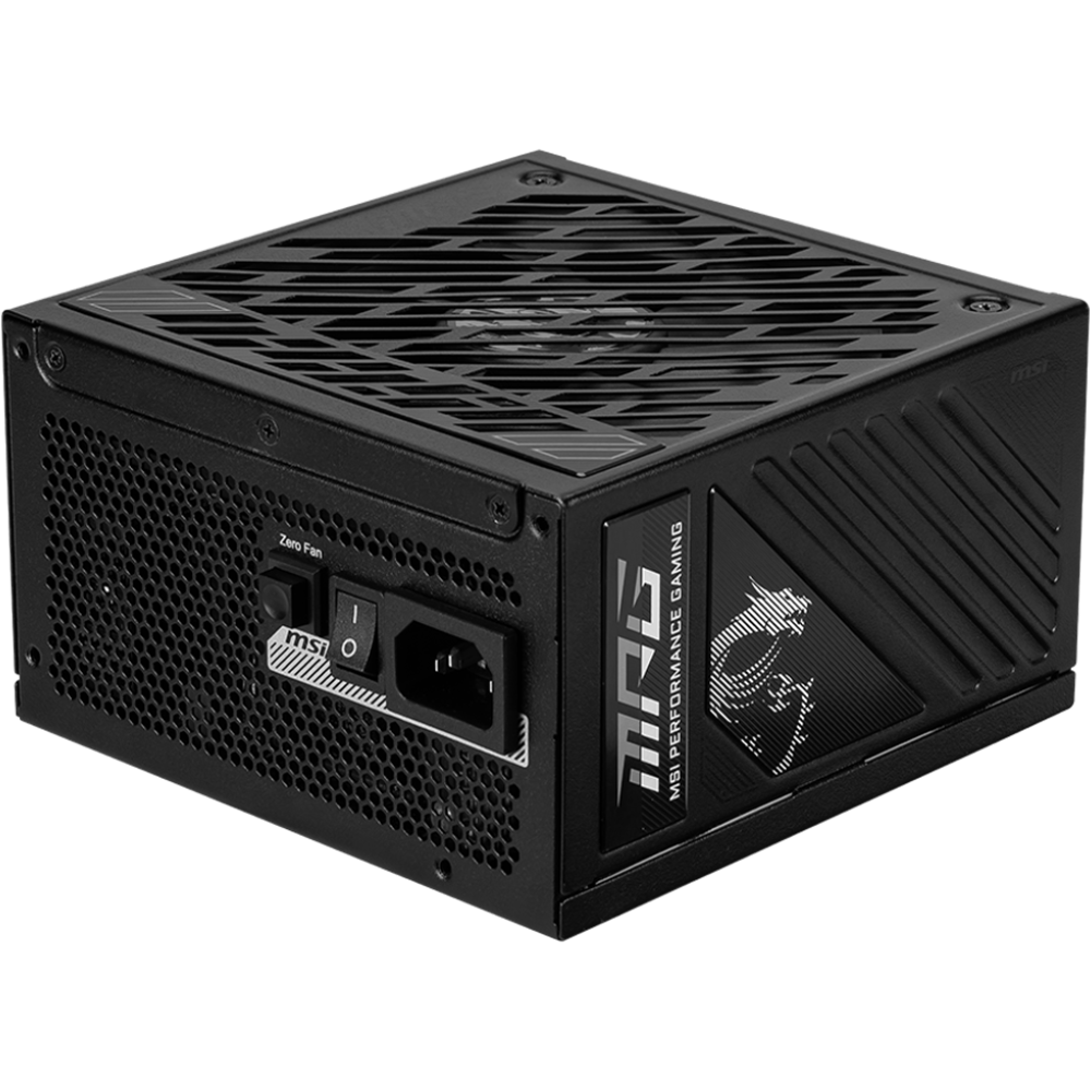 MSI MPG A1000GS PCIE5 80 Plus Gold Full Modular Power Supply