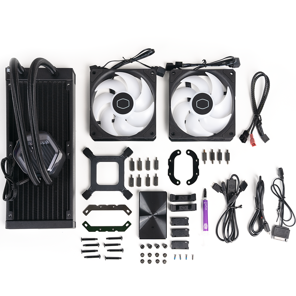 簡易水冷 MasterLiquid 240 ATMOS BLACK Amazon.com: Cooler Master MasterLiquid Atmos 240 Black CPU