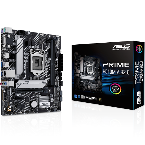 اسوس PRIME H510M-A R2.0 اللوحة الام بمقبس LGA1200...