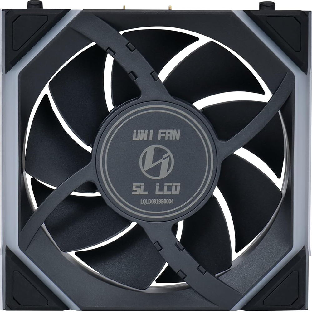 ليان لي UNI FAN SL Wireless LCD 120mm طقم 3 مراوح مع جهاز تحكم لاسلكي