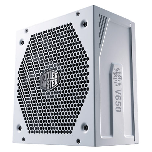 Cooler Master V650 Gold-V2 White Edition Full Modular Power Supply - Tech Bit Store Cooler Master V650 Gold-V2 White Edition Full Modular Power Supply - Tech Bit Store