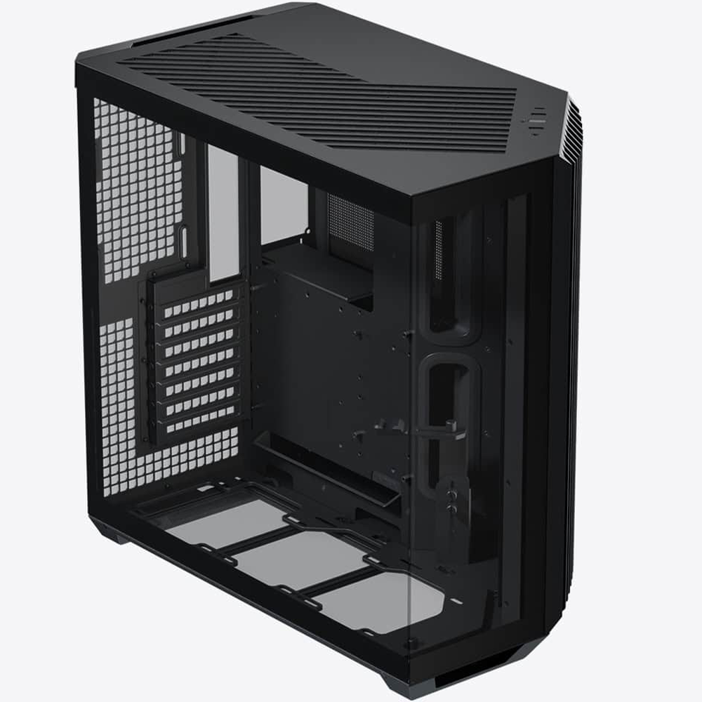 ابنكس V1 كيس بي سي بحجرتين مزدوجتين بحجم ATX Mid Tower