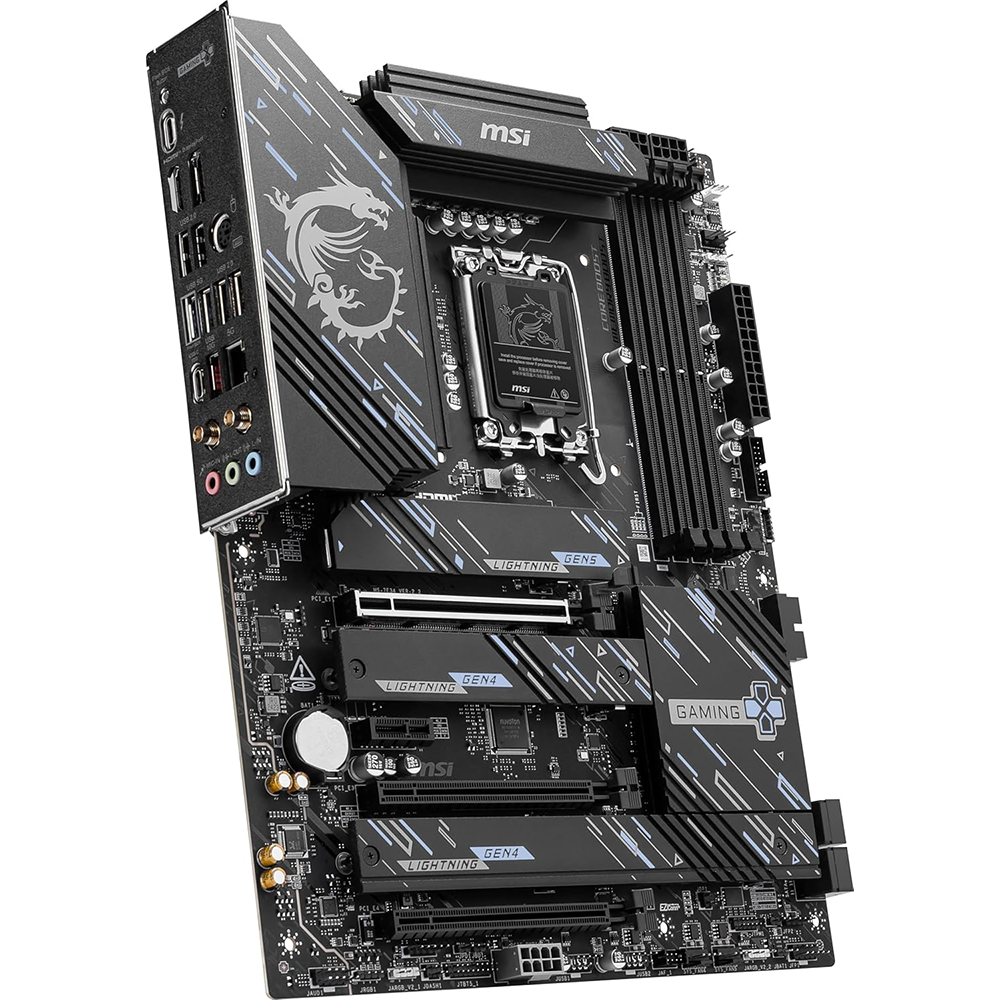 MSI Z890 GAMING PLUS WIFI LGA 1851 Socket For Intel CPUs Motherboard
