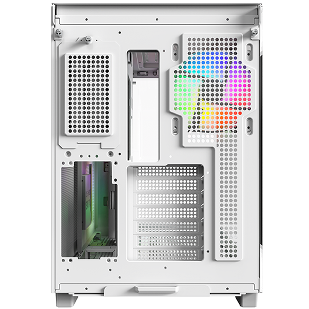 مونتيك KING 65 PRO كيس PC بحجم ATX Mid Tower مع 3 مراوح ARGB