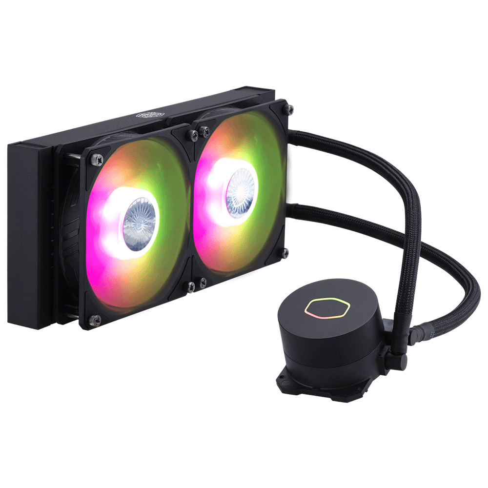 Cooler Master MasterLiquid ML240L ARGB V2 AIO CPU Liquid Cooler Black
