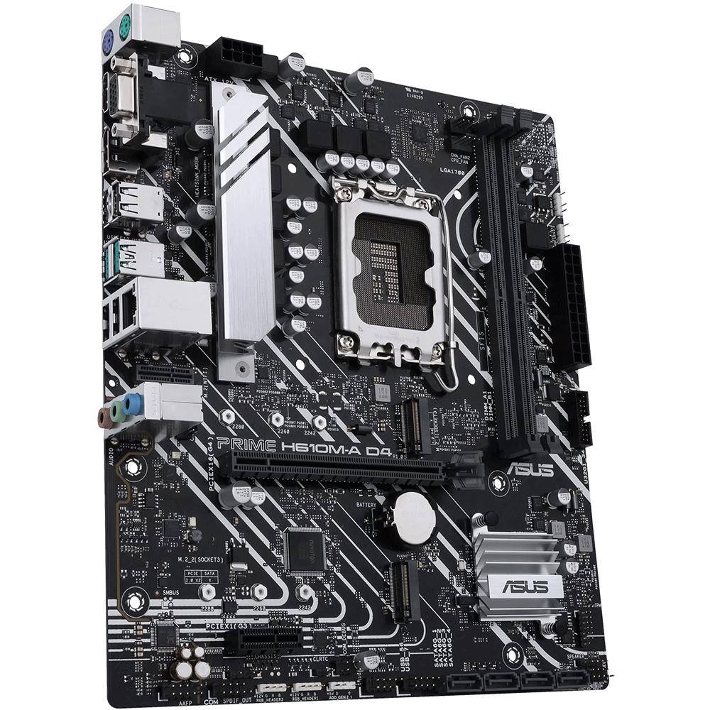 ASUS PRIME H610M-A D4-CSM LGA1700 Socket For intel CPUs Motherboard