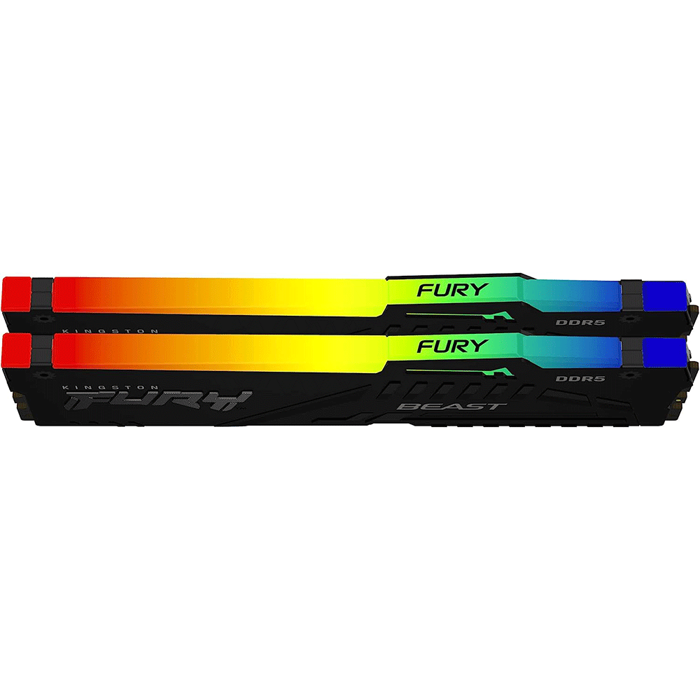 Kingston FURY Beast DDR5 RGB 5200MT/s DDR5 CL36 Desktop Memory - Tech Bit  Store