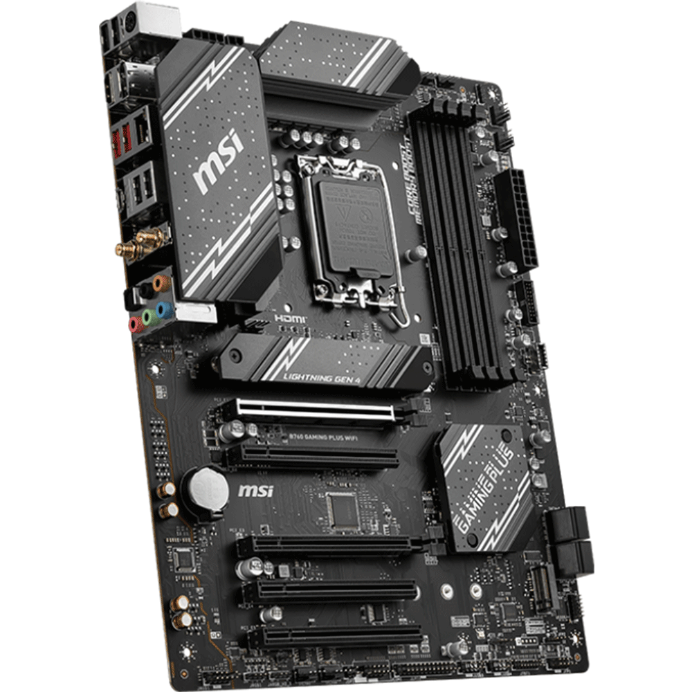 MSI B760 GAMING PLUS WIFI LGA1700 Socket For intel CPUs Motherboard