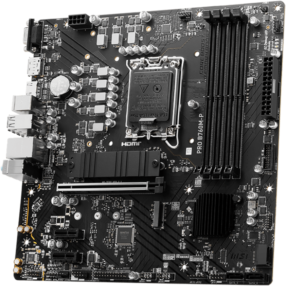 MSI PRO B760M-P LGA1700 Socket For intel CPU DDR5 Motherboard