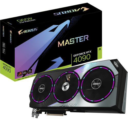 جيجابايت AORUS GeForce RTX 4090 MASTER 24G كرت شاش...