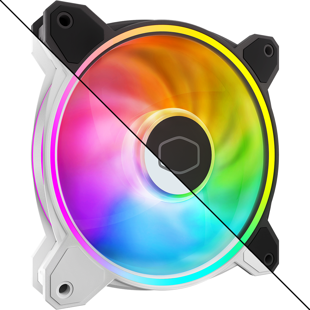 Cooler Master MasterFan MF120 Halo² ARGB Dual Ring Single Fan