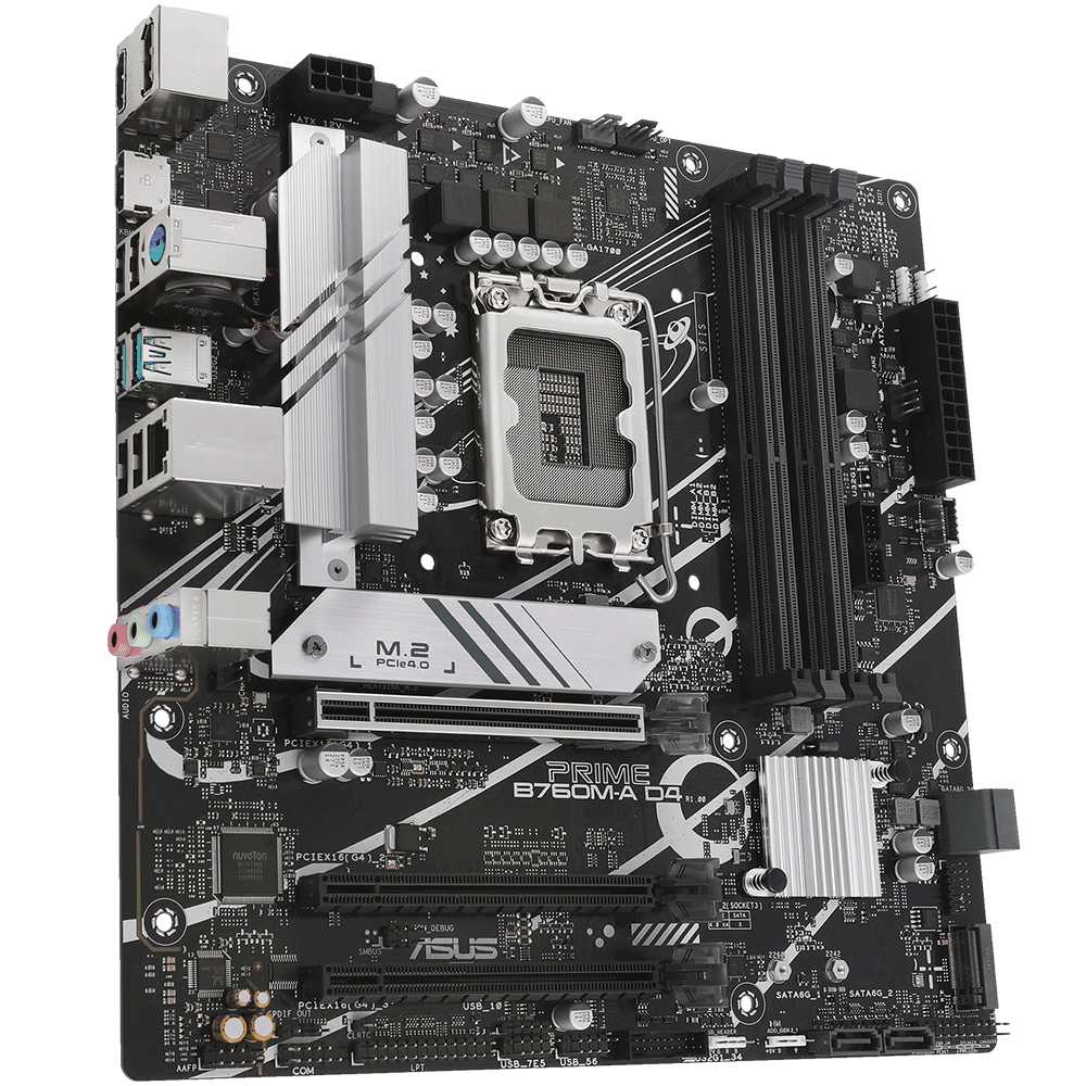 ASUS PRIME B760M-A D4-CSM LGA1700 Socket For intel CPUs Motherboard