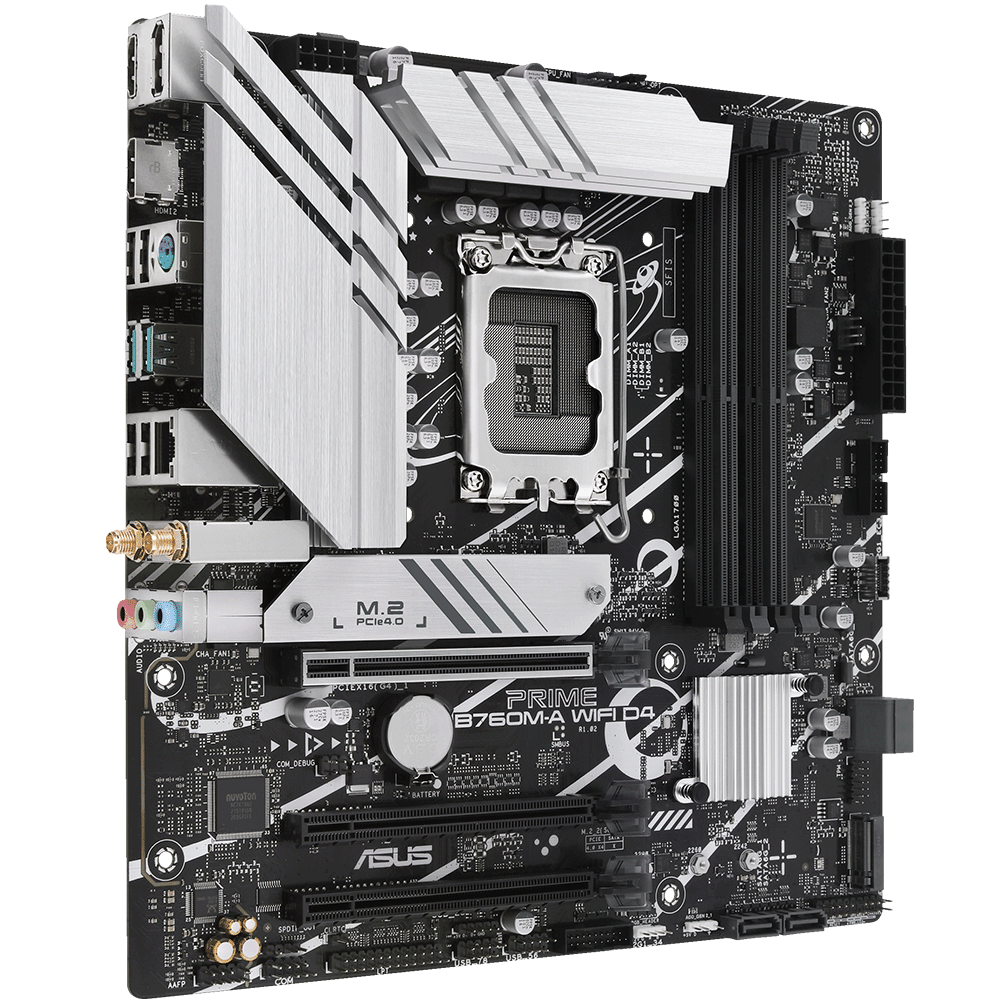 ASUS PRIME B760M-A WIFI D4 LGA1700 Socket For intel CPUs Motherboard