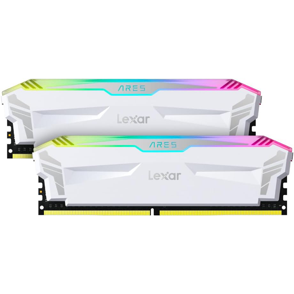 Lexar ARES RGB White 32Go (2x16Go) DDR5 6400 Mhz CL32