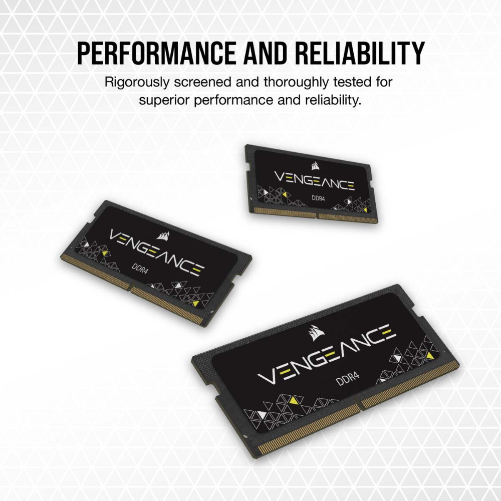 VENGEANCE® Series 32GB (2 x 16GB) DDR4 SODIMM 3200MHz CL22 Memory Kit