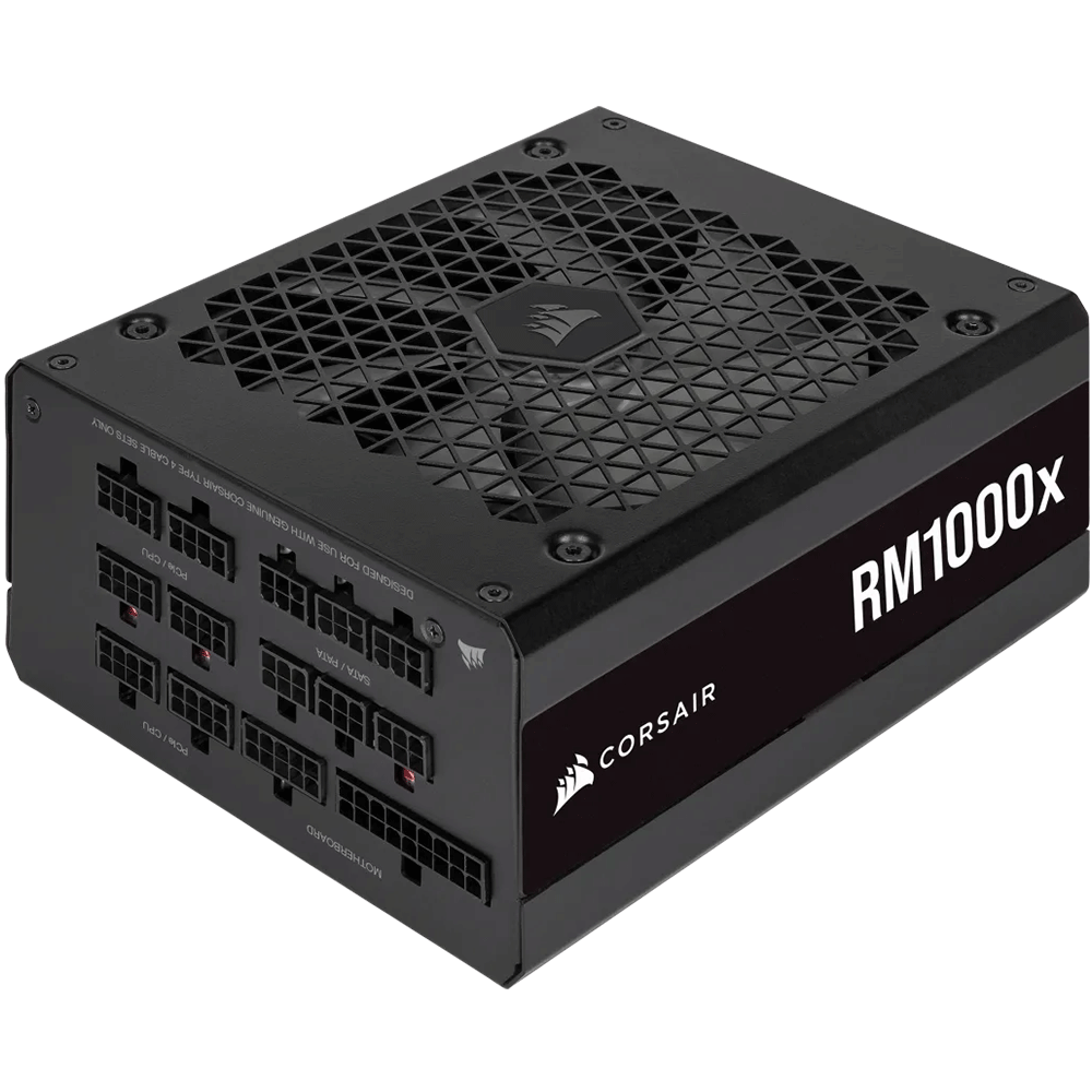 Corsair RM1000x, 1000 Watt 80 PLUS Gold Fully Modular ATX Power Supply