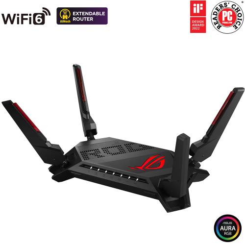 اسوس ROG Rapture GT-AX6000 Dual-Band WiFi 6 راوتر...