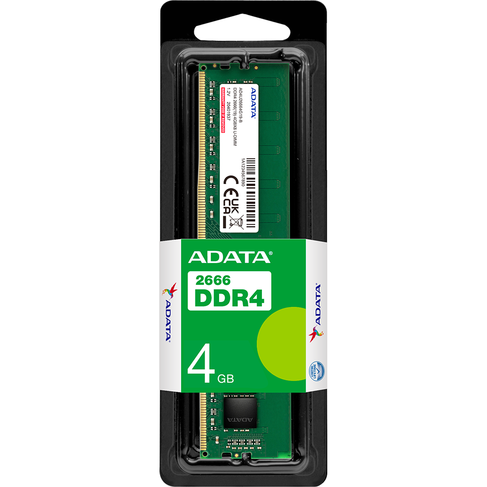 اداتا Premier DDR4 2666MHz U-DIMM رام كمبيوتر