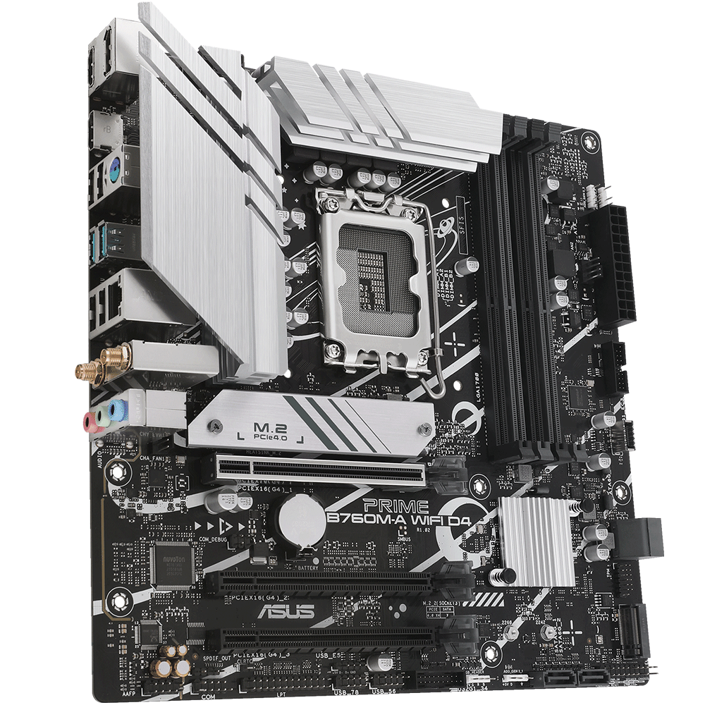 ASUS PRIME B760M-A WIFI D4 LGA1700 Socket For intel CPUs Motherboard