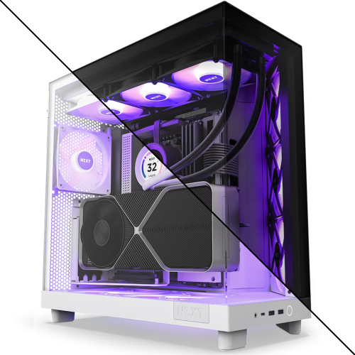 ان زد اكس تي H6 Flow RGB كيس بي سي بحجم ATX Mid To...