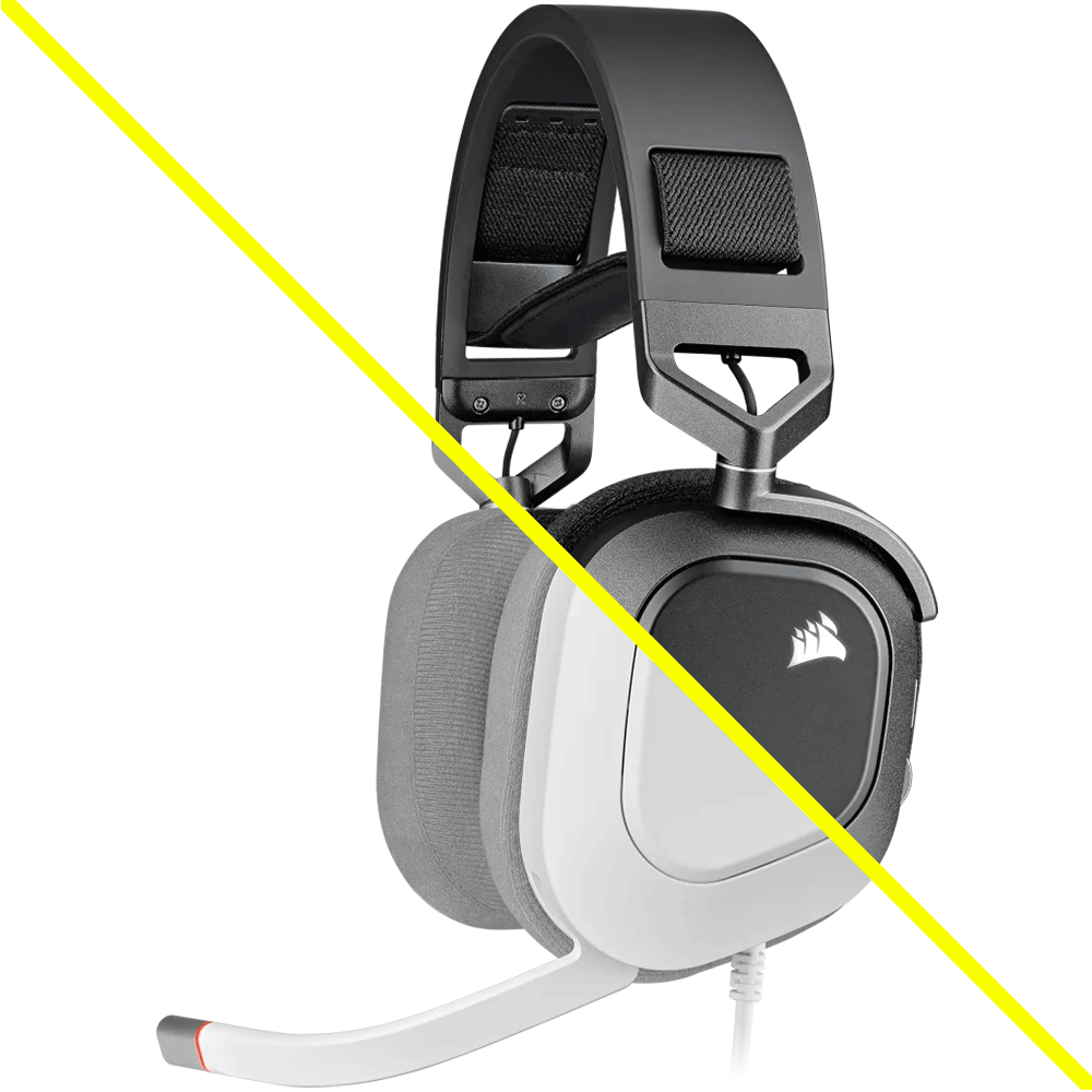ヘッドホン CORSAIR HS80 RGB USB CARBON BLACK CORSAIR HS80 RGB USB Wired Gaming Headset - Carbon - CA