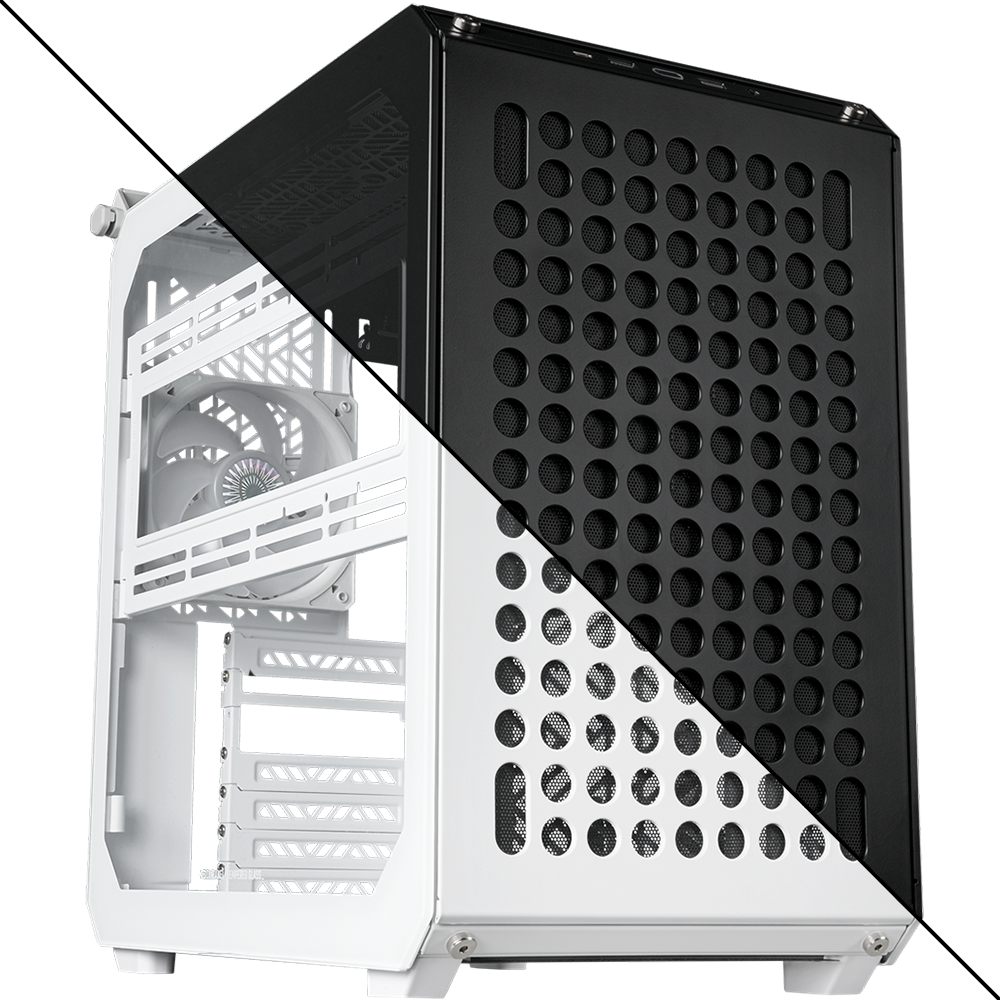 COOLER MASTER Qube 500 Flatpack White ( Q500-WGNN-PSE ) フラットパック組立式ミドルタワー PCケース