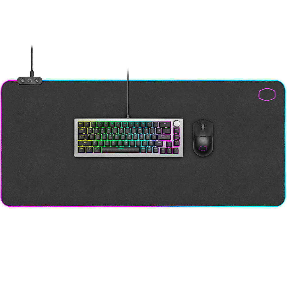 Cooler Master MP751 Mouse Pad, soft With RGB Lighting and Splash Proof