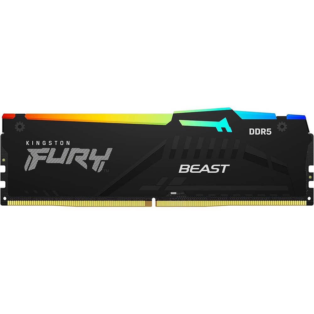 Kingston FURY Beast DDR5 RGB 5600MT/s DDR5 CL40 Desktop Memory Kit