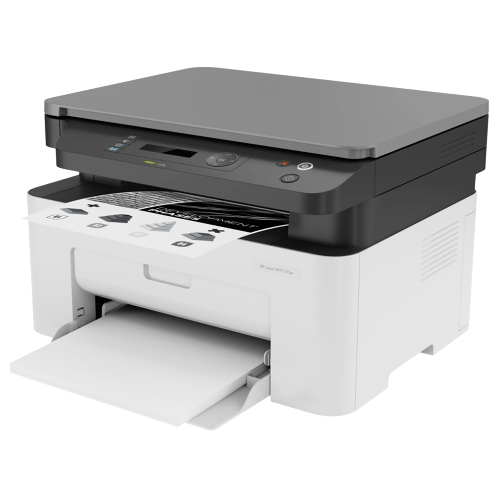 HP Laser MFP 135w Multi-Functional Monochrome Wireless Printer