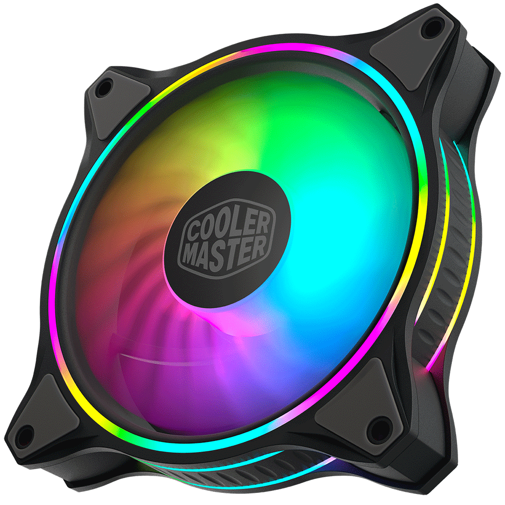 Cooler Master MasterFan MF120 Halo Duo-Ring 120mm Single Fan