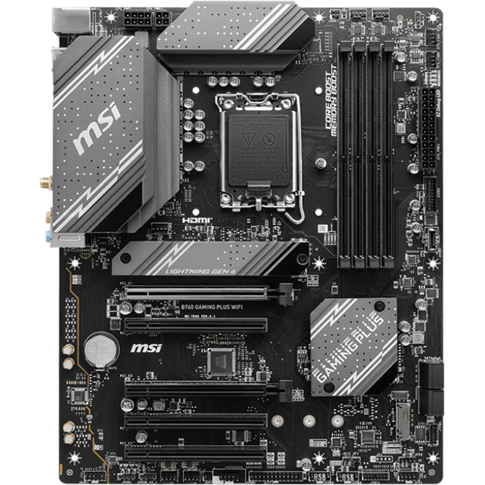 MSI B760 GAMING PLUS WIFI LGA1700 Socket For intel CPUs Motherboard