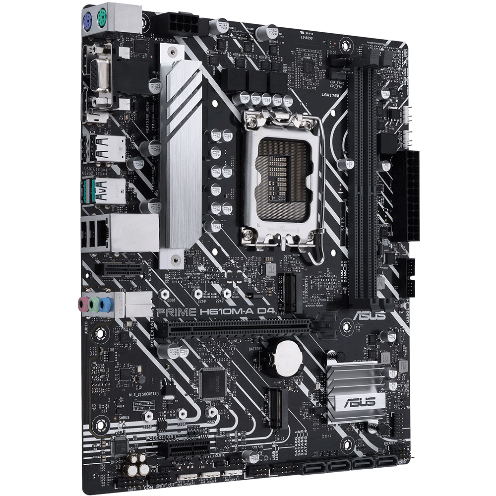 ASUS PRIME H610M-A D4-CSM LGA1700 Socket For intel CPUs Motherboard