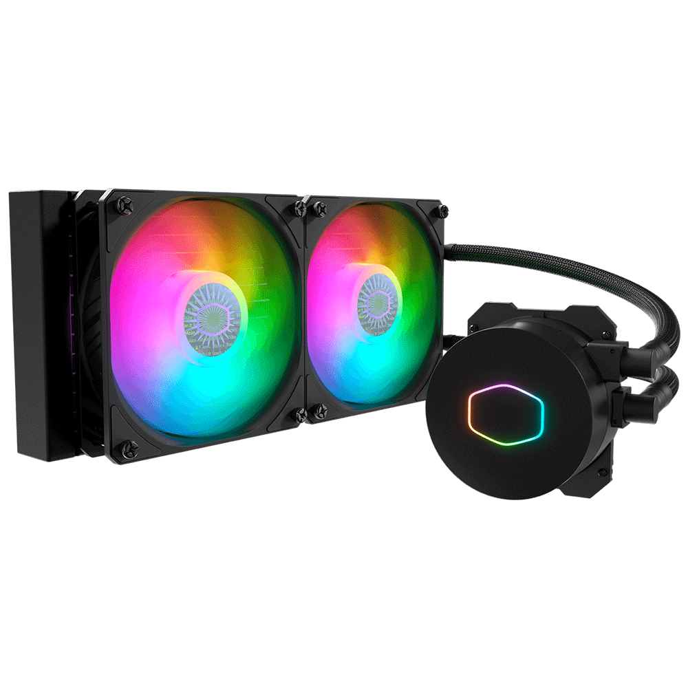 Cooler Master MasterLiquid ML240L ARGB V2 AIO CPU Liquid Cooler Black