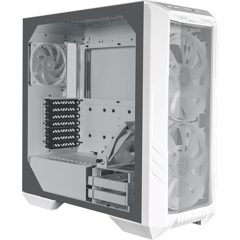 cooler master HAF 500 WHITE PCケース Cooler Master MasterBox HAF 500 ATX MID-Tower PC Case
