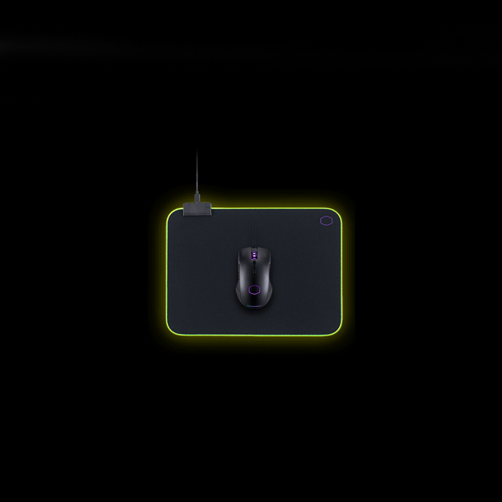 Cooler Master Masteraccessory MP750 Soft Mouse Pad Thick RGB Border