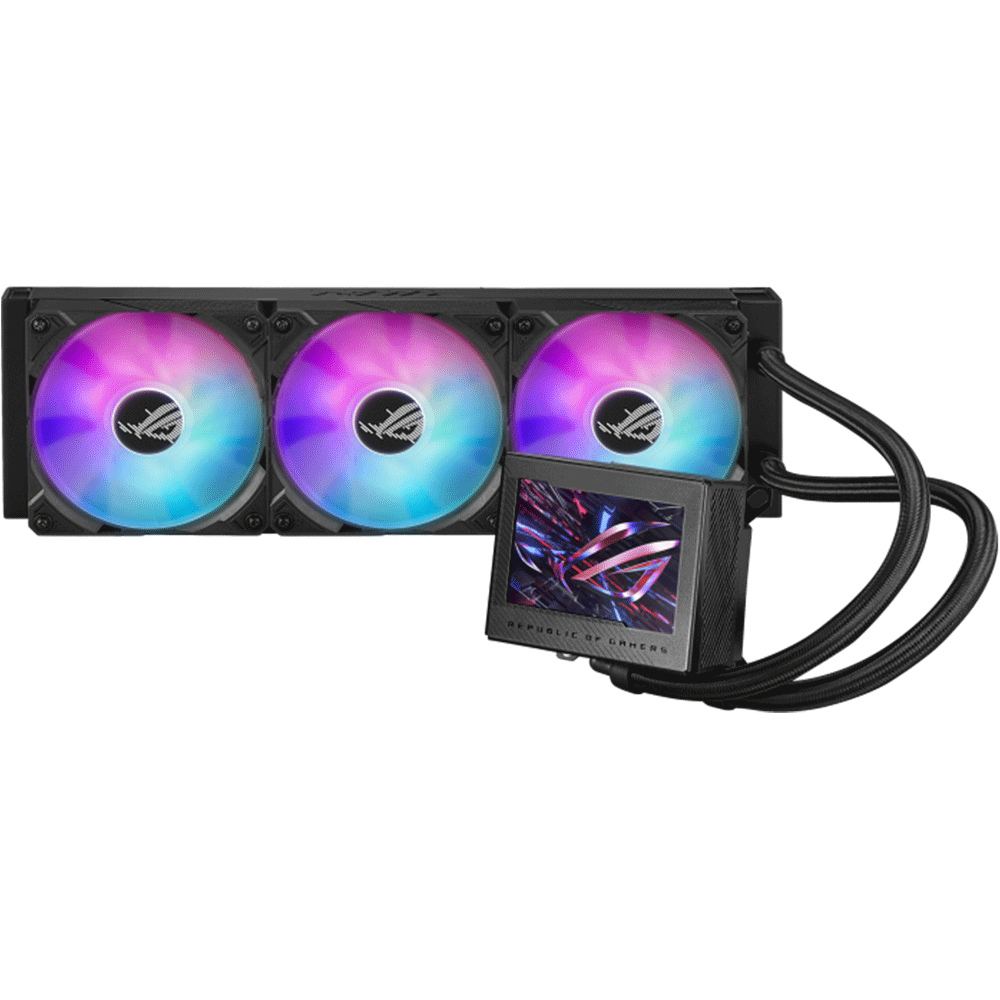 ASUS ROG Ryujin III 360 ARGB AIO Liquid CPU Cooler 3.5” LCD Display
