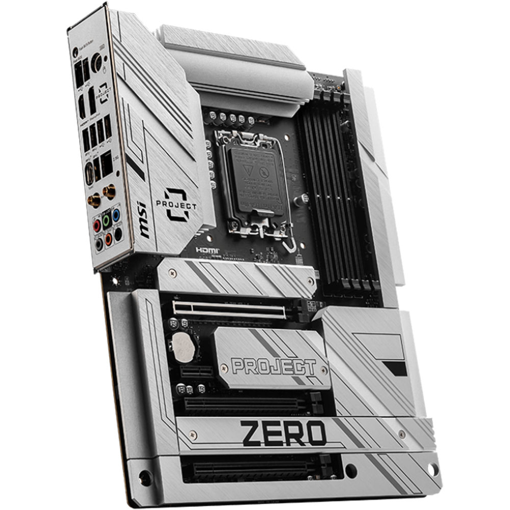 ام اس اي Z790 PROJECT ZERO اللوحة الأم بمقبس LGA1700 لمعالجات انتل