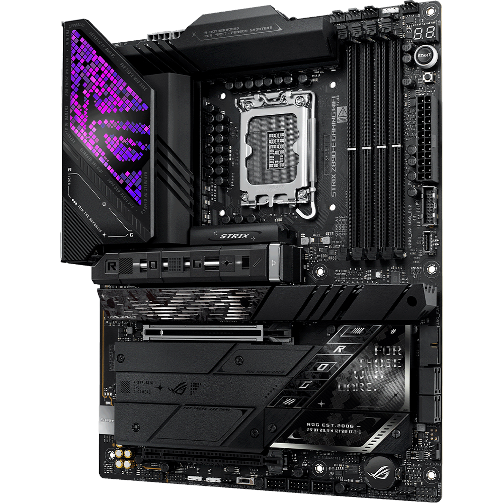 اسوس ROG STRIX Z890-E GAMING WIFI لوحة الأم مقبس LGA1851 لمعالجات انتل