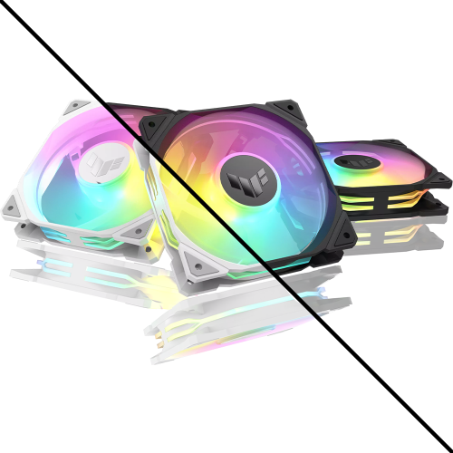 اسوس TUF Gaming TR120 ARGB Reverse - مجموعة ثلاثة...