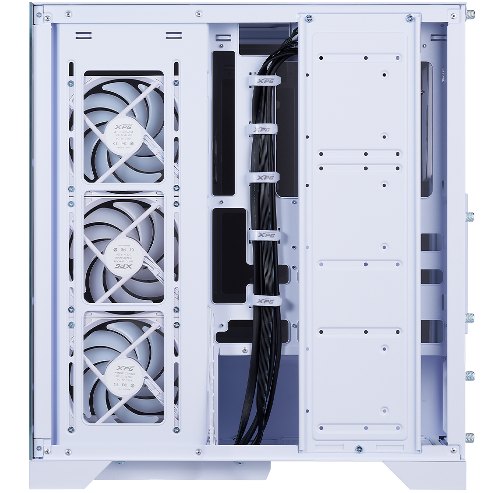 اكس بي جي INVADER X BTF كيس بي سي بحجم ATX Mid Tower مع 5 مراوح ARGB