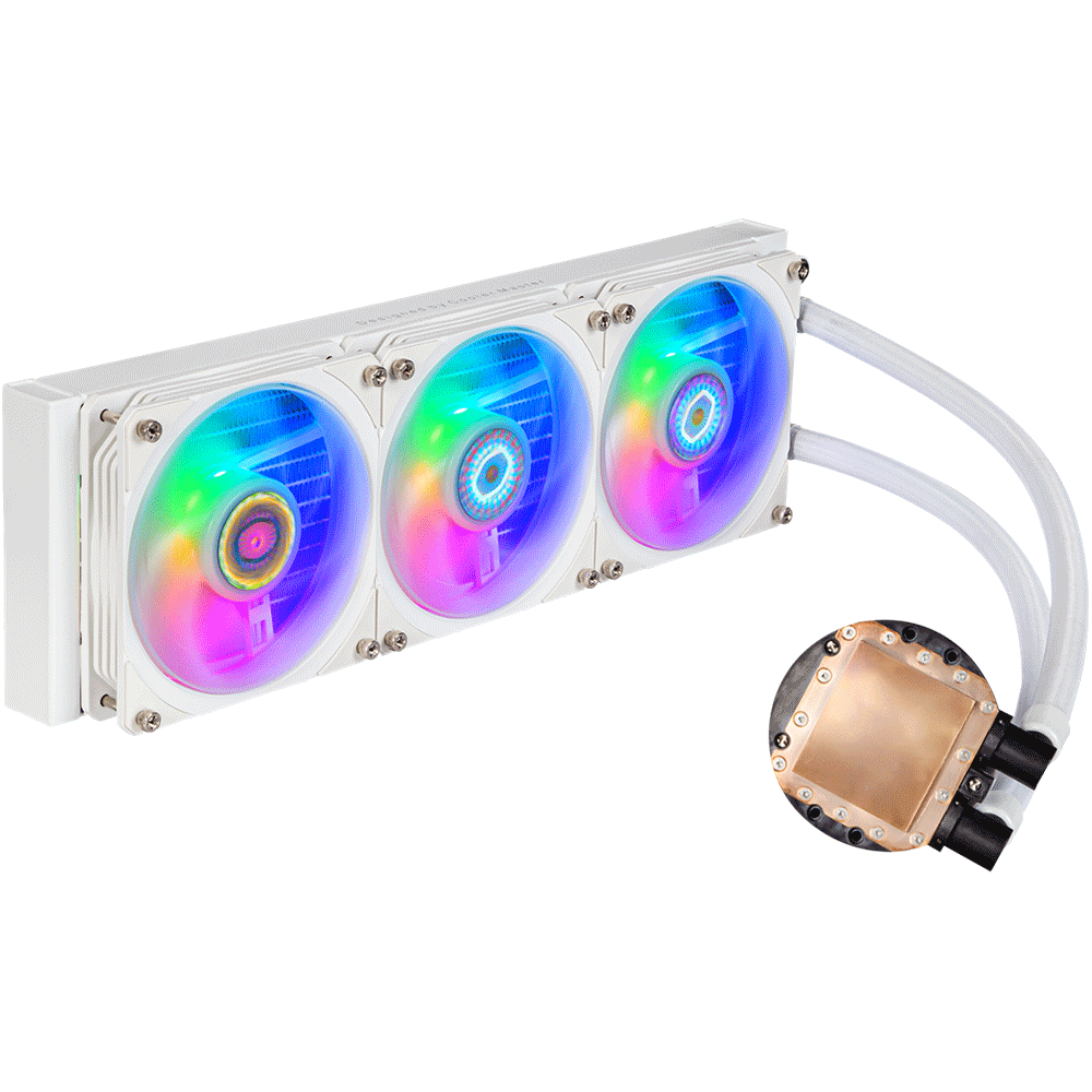 Cooler Master MasterLiquid PL360 FLUX White Edition CPU Liquid Cooler