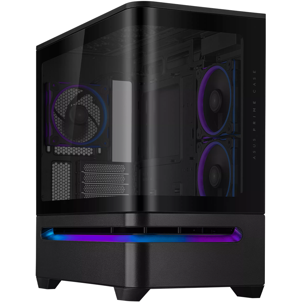 ASUS Prime AP202 ARGB m-ATX Mini Tower Case With 3x 120mm ARGB Fans