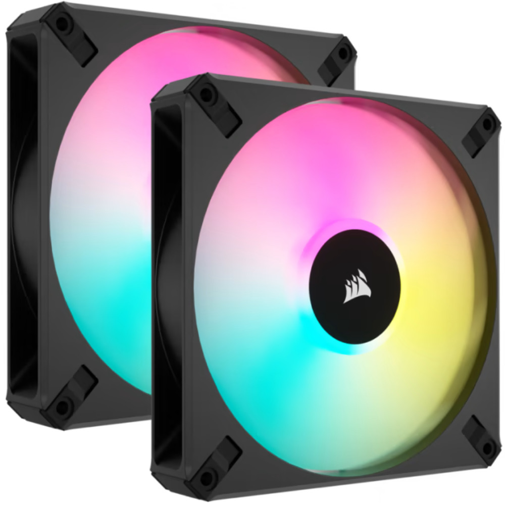 كورسير iCUE AF140 RGB ELITE 140mm PWM طقم مروحتين 140 مم